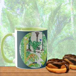 CIrcular Design Palm Forest Tasse