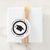 Circular Graduation Cap Geschenkanhänger (Beispiel)