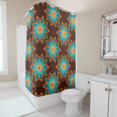 Circular Kaleidoskop in einer Mischung aus Woody u Duschvorhang (Beispiel)