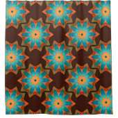 Circular Kaleidoskop in einer Mischung aus Woody u Duschvorhang (Vorderseite)