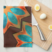 Circular Kaleidoskop in einer Mischung aus Woody u Geschirrtuch (Viertel Falte)