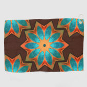 Circular Kaleidoskop in einer Mischung aus Woody u Golfhandtuch (Horizontal)