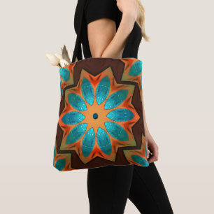 Circular Kaleidoskop in einer Mischung aus Woody u Tasche