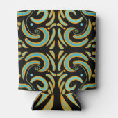 Circular, Linear And Tapered Shapes Abstract Art Dosenkühler (Rückseite)