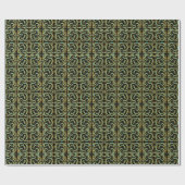 Circular, Linear And Tapered Shapes Abstract Art Geschenkpapier (Flach)