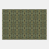 Circular, Linear And Tapered Shapes Abstract Art Geschenkpapier Set (Vorderseite 3)