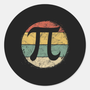 Circular Pi Symbol Pi Day Mathematik Lehrer Stu Runder Aufkleber