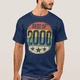 Circular Retro Best of 2000 20. Geburtstagsgeschen T-Shirt