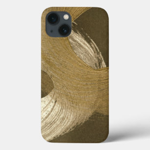 Circular Sandstorm in Tan and Dark Brown Case-Mate iPhone Hülle