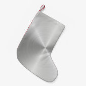 Circular slabs metal iron kleiner weihnachtsstrumpf (Vorderansicht (hängend))