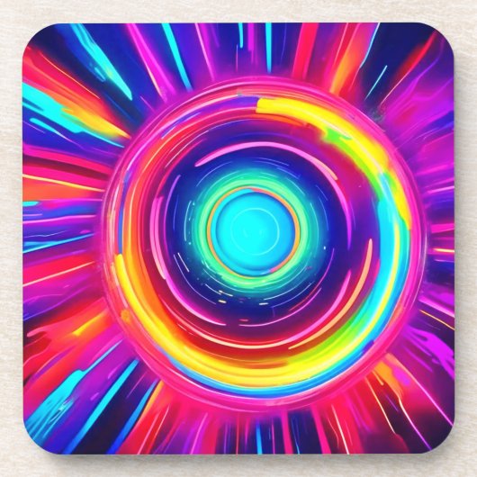 Circular Spectrum: Eine lebendige Erkundung der Fa Getränkeuntersetzer (Vorderseite)