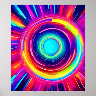Circular Spectrum: Eine lebendige Erkundung der Fa Poster
