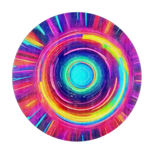 Circular Spectrum: Eine lebendige Erkundung der Fa Schneidebrett (Vorderseite)