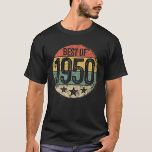 Circular Vintag Best of 1950 73 Year Old Gift 73r T-Shirt
