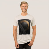 Círculo de Poder Tri-Blend Shirt (Vorderseite voll)