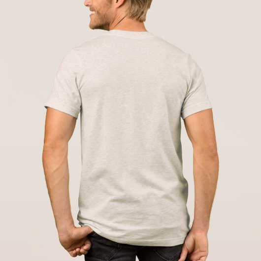 Círculo de Poder Tri-Blend Shirt (Rückseite)