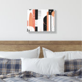 círculos boho leinwanddruck (Insitu (Schlafzimmer))