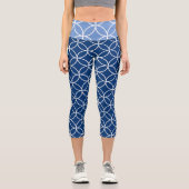Círculos entrelazados capri leggings (Vorderseite)