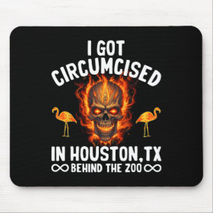 Circumcumcised Bowling I Got Circumcis in Houston  Mousepad