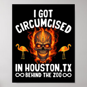Circumcumcised Bowling I Got Circumcis in Houston  Poster