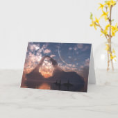 Circumpolar Grußkarte Karte (Gelbe Blume)