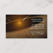 Circumstellare Disk Business Card Visitenkarte (Rückseite)