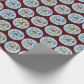 Circus Acts Geschenkpapier (Ecke)