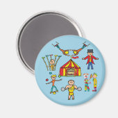 Circus Acts Magnet (Vorderseite/Rückseite)