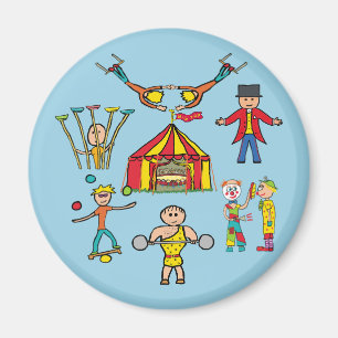 Circus Acts Magnet