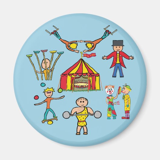 Circus Acts Magnet (Vorne)