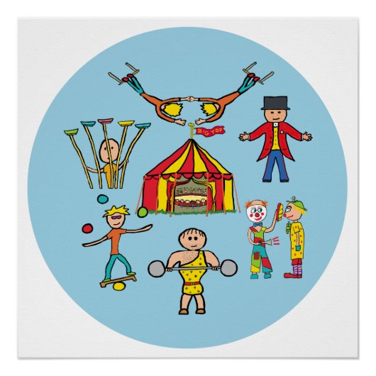 Circus Acts Poster (Vorderseite)
