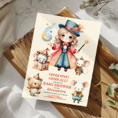 Circus Animals Baby Dusche Einladung