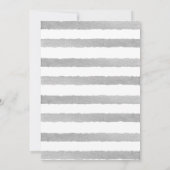 Circus Animals Mobile Baby Dusche Einladung (Rückseite)