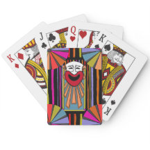 Circus Art - Clown, Streifen und Big Top