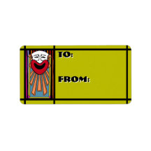 Circus Arts - Happy Clown (To-From-Tags)