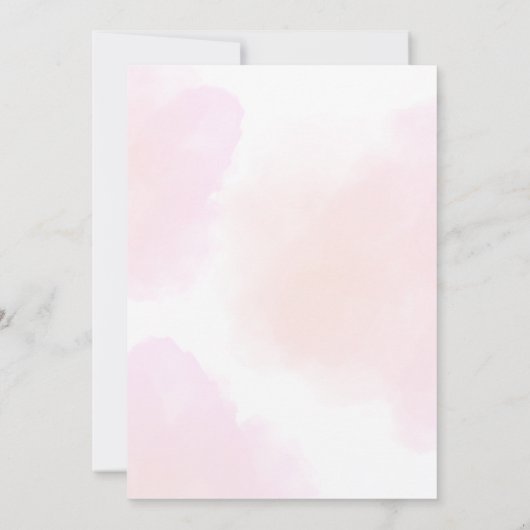 Circus Baby Dusche Einladung (Rückseite)