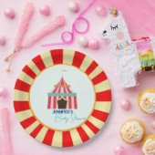 Circus Baby Duschpapier Teller (Party)