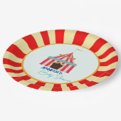 Circus Baby Duschpapier Teller (Schrägansicht)