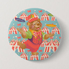 Circus Bear Button