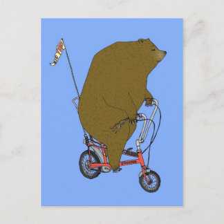 Circus Bear Postkarte