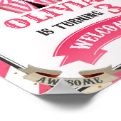 Circus Begrüßung Party Signature Festival Begrüßun Poster (Ecke)