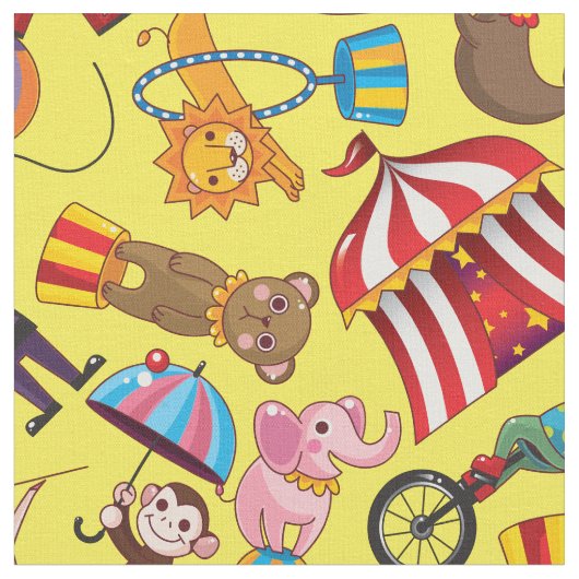 Circus Big Top Fabric Stoff (Nahaufnahme)