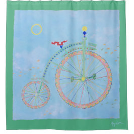 Circus Bike Duschvorhang