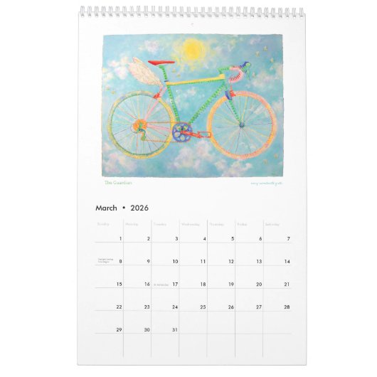 Circus Bike Kalender (Mär 2026)
