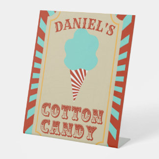 Circus Birthday Party Food Sockelschild