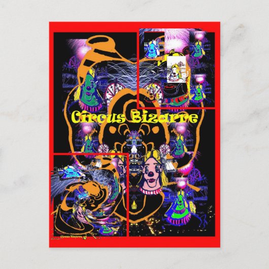 Circus Bizarre - Postkarte (Vorderseite)