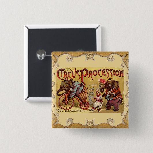 Circus Button (Vorne & Hinten)