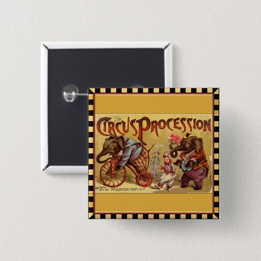 Circus Button (Vorne & Hinten)