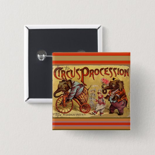 Circus Button (Vorne & Hinten)