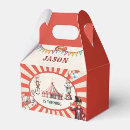 Circus Carnival Birthday Gevor Box Geschenkschachtel